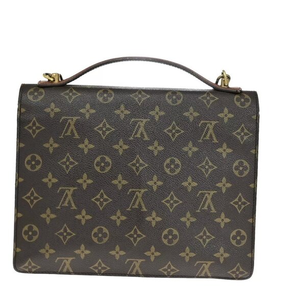 LOUIS VUITTON Monceau 28 2Way Shoulder Hand Bag Monogram Leather - Picture 11 of 16
